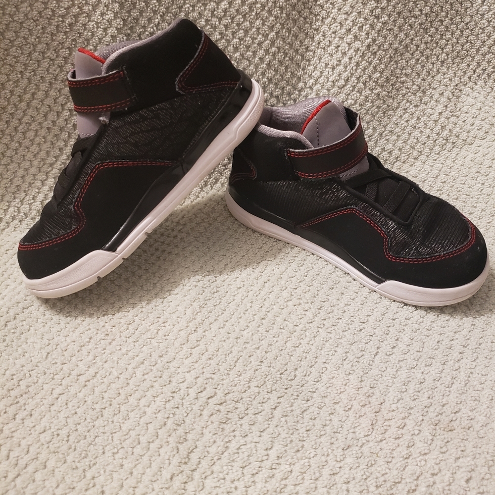 Black Jordan sneakers
